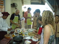 Saigon Cooking tour - Cyclo ride, Market tour, Cooking class